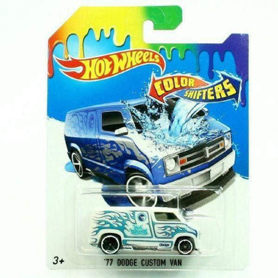 

Mattel Hot Wheels 1:64 Color Shifters 77 Dodge Custom Van(Multicolor)