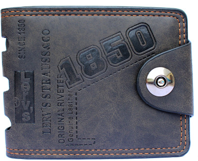 

AVB Men Green Artificial Leather Wallet(10 Card Slots)