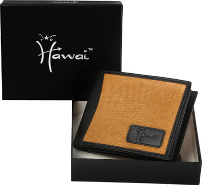 

Hawai Men Beige Genuine Leather Wallet(6 Card Slots)