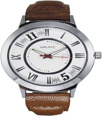 

Galaxy GY0037WHTBRW Watch - For Men