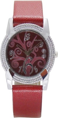 Galaxy GY0036BLKRED Analog Watch  - For Women   Watches  (Galaxy)