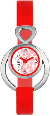 Ethnic and Style Red Strap Round Office Wear Women Watch Analog Watch  - For Women   Watches  (Ethnic and Style)
