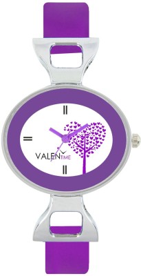 Ethnic and Style Purple Strap Oval Office Wear Women Watch Analog Watch  - For Women   Watches  (Ethnic and Style)