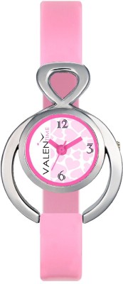 Ethnic and Style Pink Strap Round Office Wear Women Watch Analog Watch  - For Women   Watches  (Ethnic and Style)