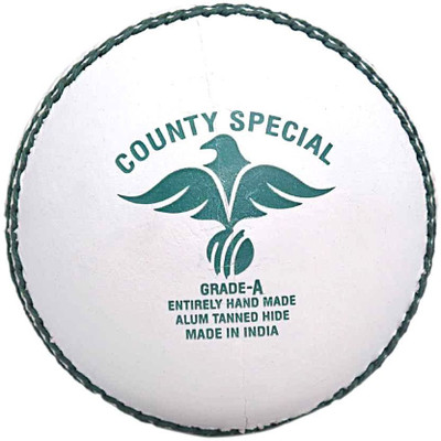 

Stealth Sports Special White Cricket Leather Ball(Pack of 1, Green)