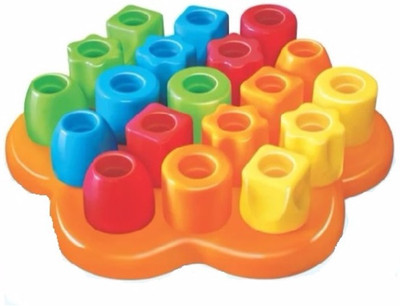 Playmate Activity Block 21 pcs Early Skill development blocks. Age 2 to 5 Years Multicolor