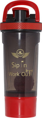 

Aesthetic Rangers RSIP 500 ml Shaker(Pack of 1, Red)