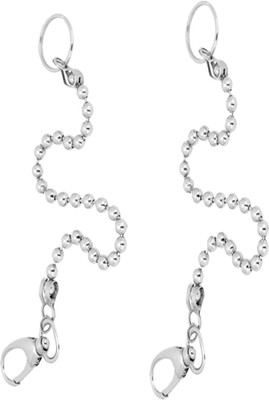 MGP Fashion Love Heart Couple Metal Gift Key Chain Combo No.108 Locking Key Chain(Multicolor)