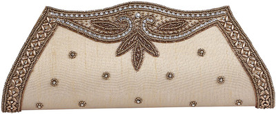 

La Boemo Casual Beige Clutch