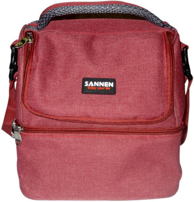 

Sannen Polyester Cooler Bag(Red Collapsible)