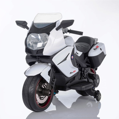 

HLX-NMC PREMIUM SUPER RACER Bike Battery Operated Ride On(White)