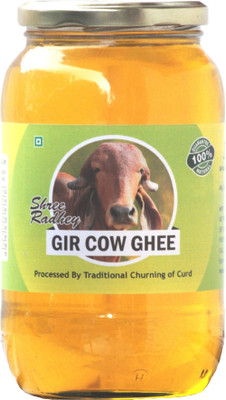 

Shree Radhey Gir Cow Ghee 900 g(Glass Bottle)