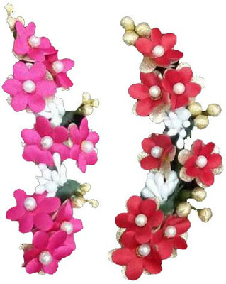 

Noorina Funky fashionable hair clips Accessories For Girls Womens Bridels Party Wear Hair Accessory Set(Multicolor)