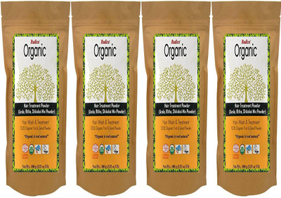 

RADICO 100% Organic Amla, Ritha, Sikakai Powder (Set Of 4)(400 g)