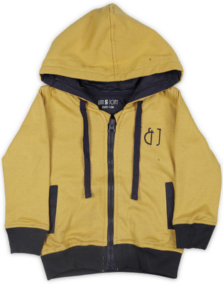 

Gini & Jony Full Sleeve Solid Baby Boy's Jacket, 1285