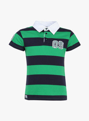 40% OFF on NautiNati Boys Striped Cotton T Shirt(Dark Blue, Pack of 1) 40% OFF on NautiNati Boys Striped Cotton T Shirt(Dark Blue, Pack of 1)