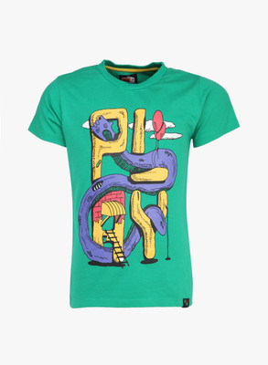 40% OFF on NautiNati Boys Solid Cotton T Shirt(Green, Pack of 1) 40% OFF on NautiNati Boys Solid Cotton T Shirt(Green, Pack of 1)