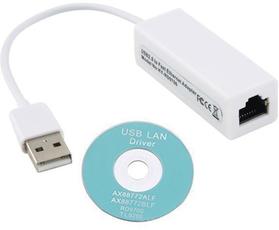 

Oxyura USB 2.0 to Fast Ethernet 10/100 Mbps RJ45 Network Lan Adapter(100 Mbps)