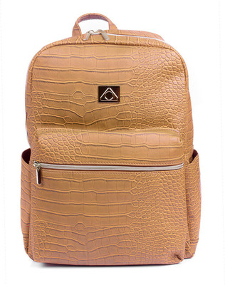 

PERSE 14 inch Laptop Backpack(Brown)