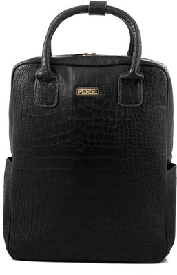 

PERSE 12 inch Laptop Backpack(Black)
