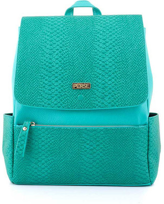 

PERSE 12 inch Laptop Backpack(Green), Teal