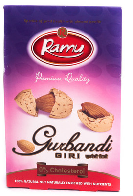

Ramu Gurbandi Giri Almond (Badam) 250 gm Pack of 1(250 g, Box)