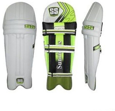 SS club plus Men's (39 - 43 cm) Batting Pad(White, mens)