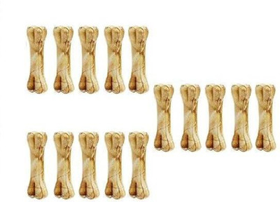 

Pets Empire Pressed Dog Bone, Mini (3-inch x 15 Pieces) Mega Pack Chicken Dog Chew(400 g, Pack of 1)