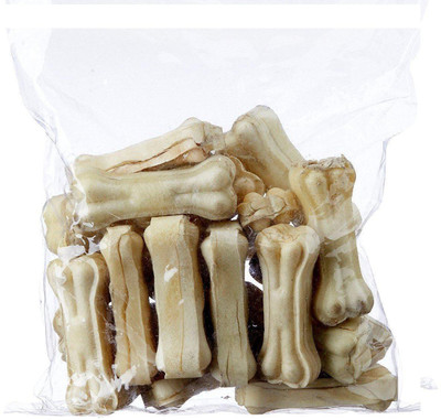 

Pets Empire Rawhide Pressed Chew Dog Bone 4 Inches 1/2 Kg Pack Chicken Dog Chew(500 g, Pack of 1)