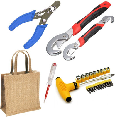 

Gauba Traders 27 pcs Hand Tool Kit(27 Tools)