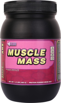 

KUDOS NUTRITIONS - Muscle Mass 460g - Rich Milk Chocolate Weight Gainers/Mass Gainers(460 g, Rich Milk Chocolate)