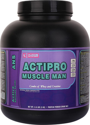 

KUDOS NUTRITIONS - Actipro Muscle Man 3kg - Double Rich Chocolate Creatine(3 kg, Double Rich Chocolate)