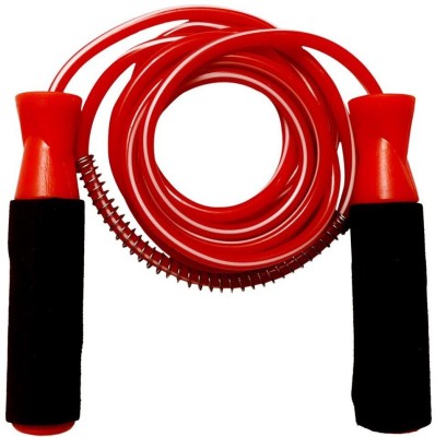 Parbat Ball Bearing Red Ball Bearing Skipping Rope(Red, Length: 274 cm)