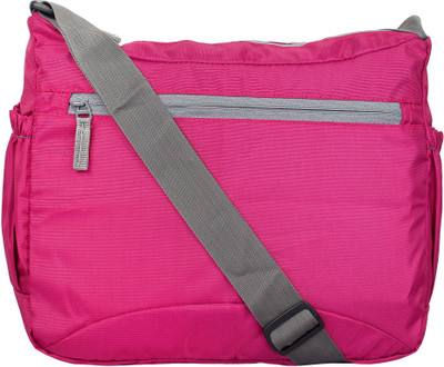 

Favria Men & Women Casual Pink Polyester Sling Bag