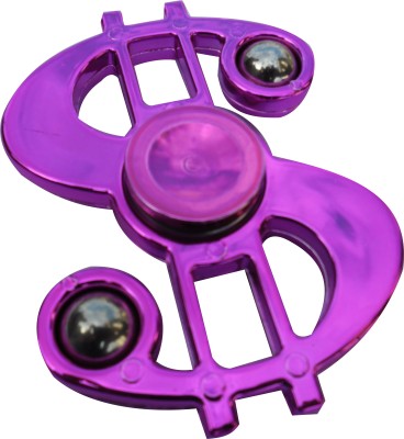 

S.Blaze Metal Purple Dollar Fidget Spinner for Kids & Adults(Purple)