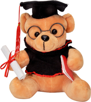 

Toyshine Cute Little Graduate Teddy With Degree - 8 inch(Multicolor)