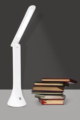 

Lavi functional table lamp Study Lamp(10 cm, White)
