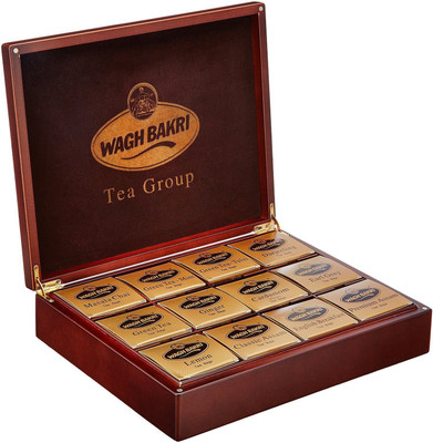 

Waghbakri Connoisseur Collection Flavoured And Unflavoured Tea Bags(120 Bags, Box)
