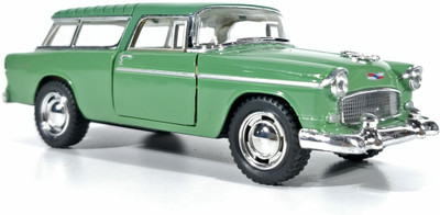 

Jack Royal Chevy 1955 Nomad Metal antique car toy(Green)
