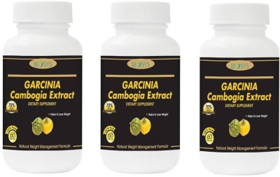 

BIOSYS Garcinia Cambogia Extract - (60 Capsules) 800 mg Per Serving,70% Hydroxycitric Acid (HCA), 100 % Veg, Pure & Natural Weight Management & Appetite Suppressant Supplement - Weight Loss/Dietary Supplement (Pack of 3)(800 mg)