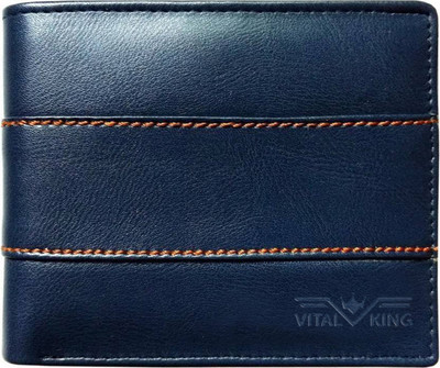 

Vital King Boys Blue Artificial Leather Wallet(5 Card Slots)
