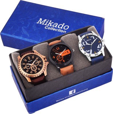 Mikado Cool Swagger analog watches combo for men and boy's Analog Watch  - For Boys   Watches  (Mikado)