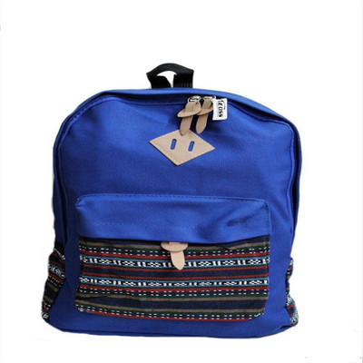 

Aeoss Backpack Girls Women Bohemian Aztec Tribal Print Bag 20 L Backpack(Blue), Black