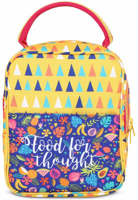 

Chumbak Food For Thought Waterproof Lunch Bag(Multicolor, 5 L)