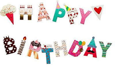 

PARTY PROPZ HAPPY BIRTHDAY Banner(7 ft, Pack of 1)