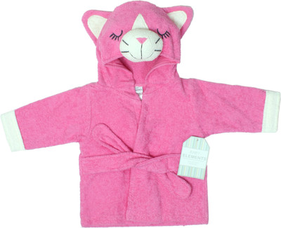

Baby Elements Grey  Size Bath Robe(Hooded bathrobe, For: Baby Girls, Grey