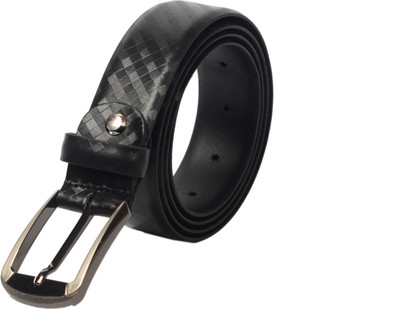 

Muffler Men Formal, Evening Black Genuine Leather Belt