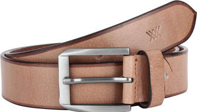 

Aditi Wasan Men Casual Beige Genuine Leather Belt, Beige1