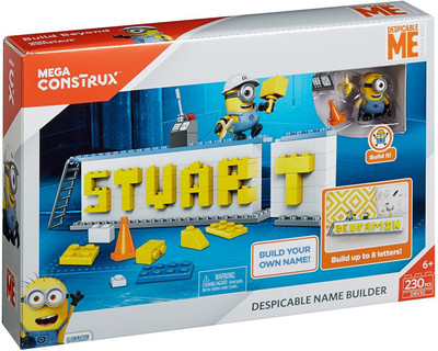 

Mattel Mega Despicable Name Plate Builder(Multicolor)