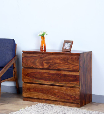 

Wood Mania Solid Wood Free Standing Chest of Drawers(Finish Color - Provincial Teak)